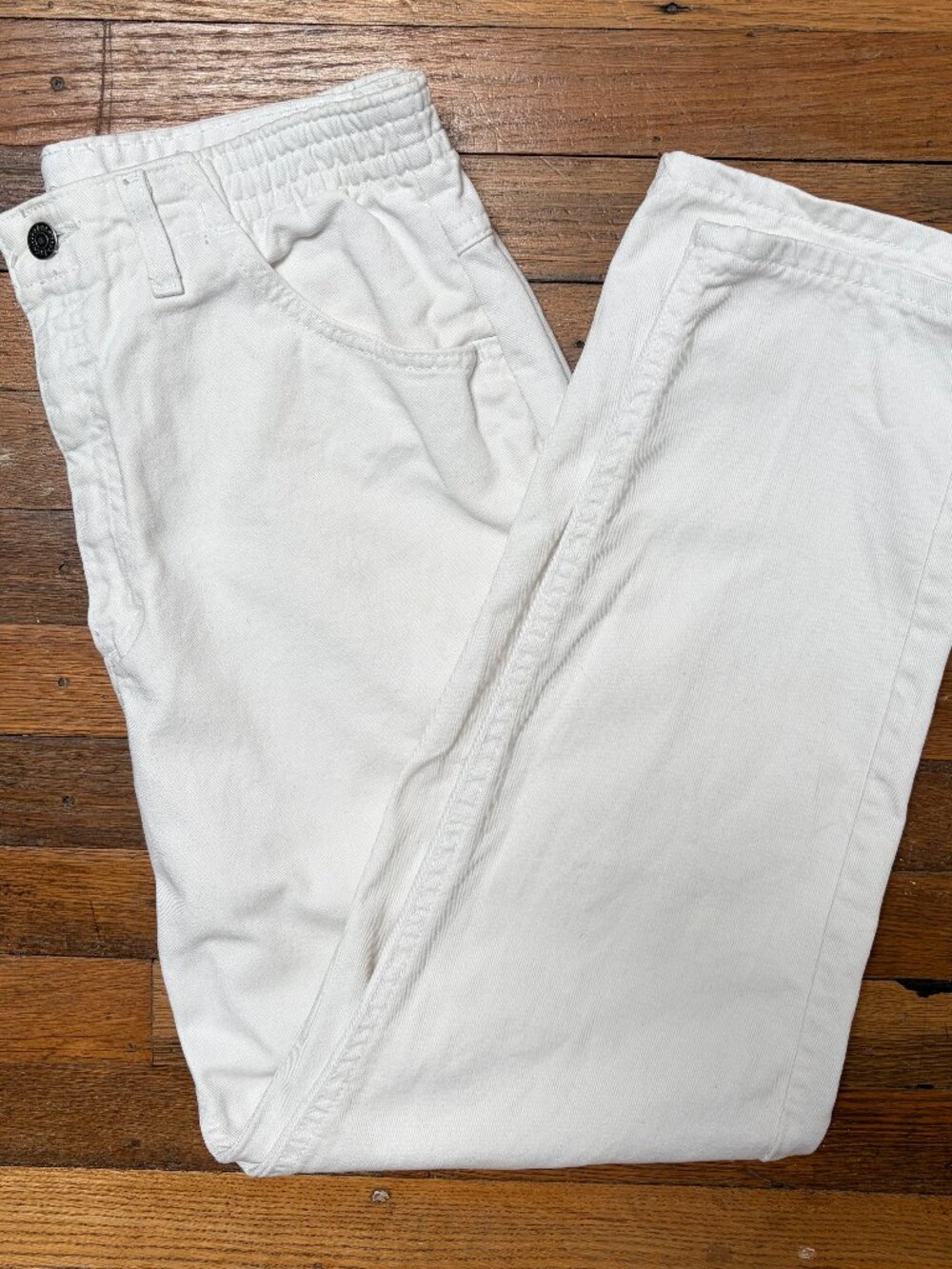 White Vintage LEE high Rise Jeans [30"x27"]